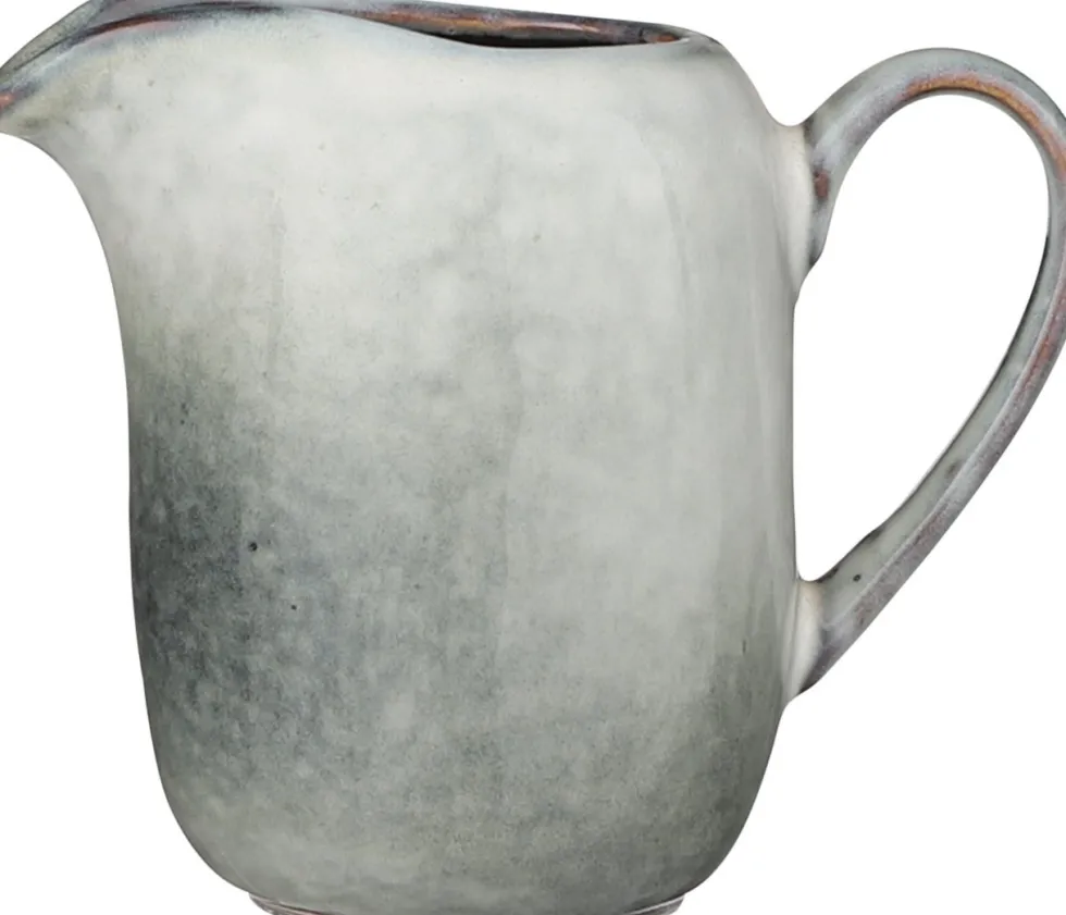 Mica Decorations melkkan Tabo grijs D 8 H 9,5 cm