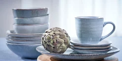 Mica Decorations mok Tabo blauw D 9 H 9 cm