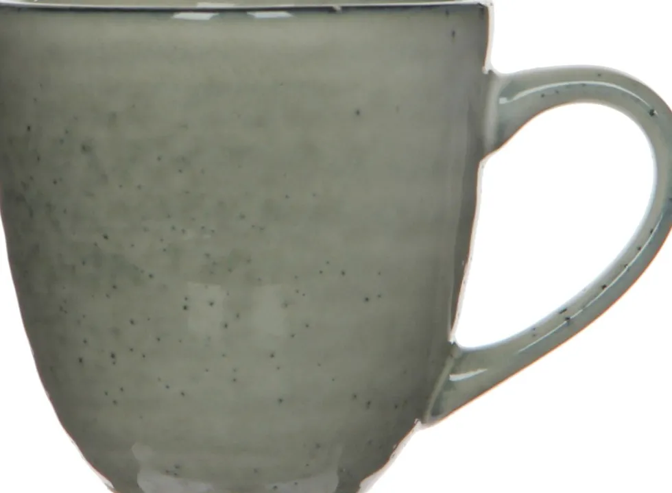 Mica Decorations mok Tabo grijs D 9 H 9 cm