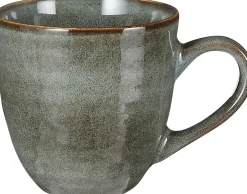 Mica Decorations mok Tabo groen D 9 H 9 cm