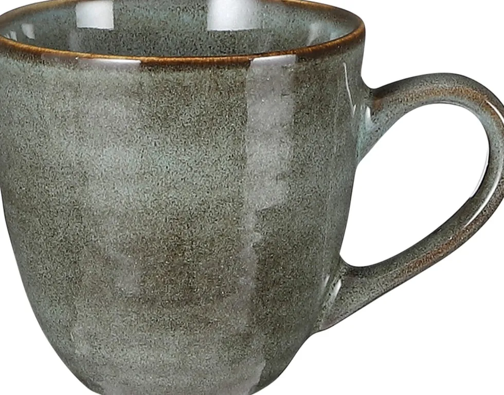 Mica Decorations mok Tabo groen D 9 H 9 cm