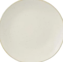 Mica Decorations ontbijtbord Racco wit D 20,5 H 2,5 cm