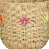 Mica Decorations opbergmand Flora Bloem naturel D 31 H 28 cm
