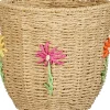 Mica Decorations opbergmand Flora Bloem naturel D 24 H 23 cm