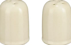 Mica Decorations peper en zoutstel Racco beige D 4,5 H 7 cm