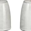 Mica Decorations peper en zoutstel grijs Tabo D 5 H 7 cm