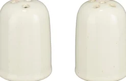 Mica Decorations peper en zoutstel Racco wit D 4,5 H 7 cm