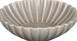 Mica Decorations schaal grijs Pesca D 12 H 3,5 cm