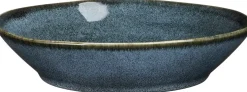 Mica Decorations schaal Racco antraciet D 18 H 4 cm