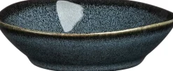 Mica Decorations schaal Racco antraciet D 12 H 4 cm
