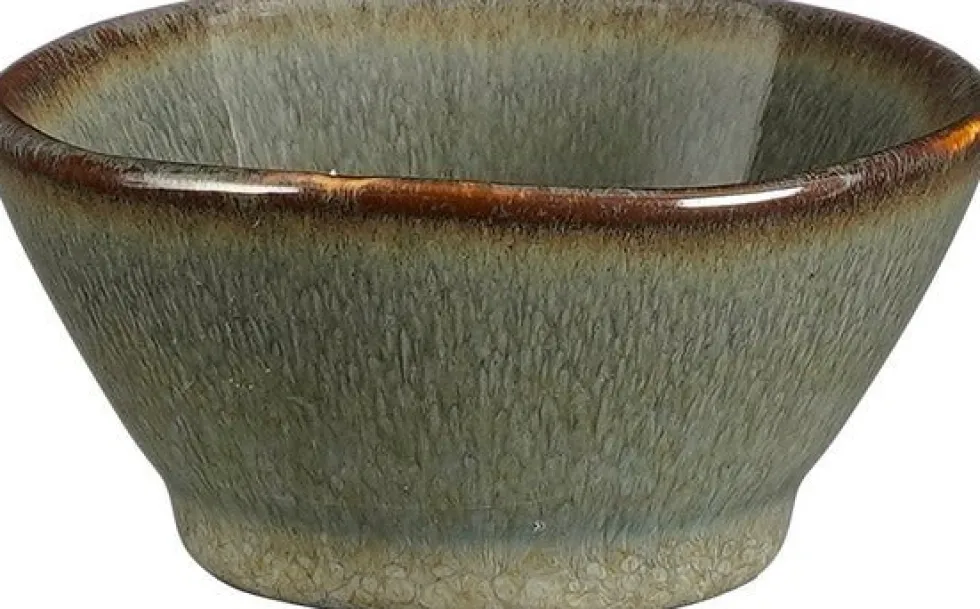 Mica Decorations schaal Racco groen D 8,5 H 4 cm