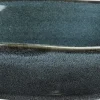 Mica Decorations schaal Racco antraciet D 28 H 6 cm
