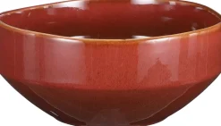 Mica Decorations schaal Rhea bruin D 18 H 8 cm