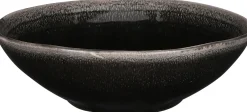 Mica Decorations schaal Tabo zwart D 20 H 6,5 cm