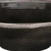 Mica Decorations schaal Tabo zwart D 23,5 H 7,5 cm