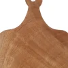 Mica Decorations serveerplank Connor naturel 19,5 x 9,5 x 1,5 cm