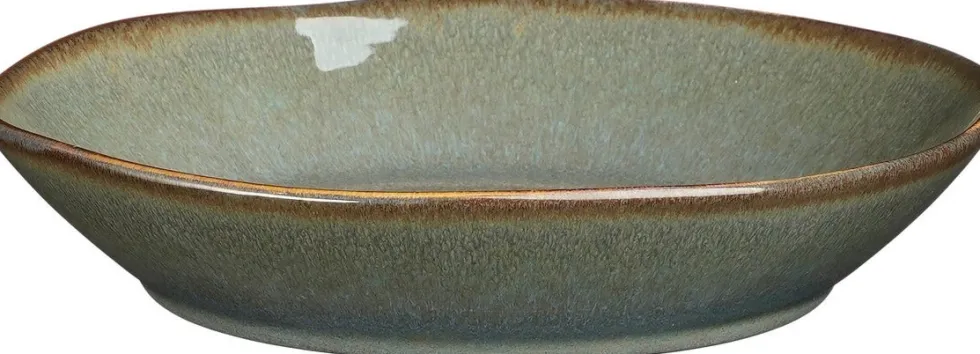 Mica Decorations serveerschaal Racco groen D 23 H 4,5 cm