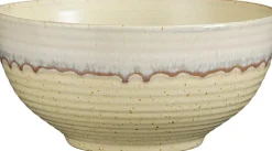 Mica Decorations serveerschaal Ethan wit D 22,5 H 10,5 cm