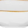 Mica Decorations serveerschaal Tabo wit D 23,5 H 7,5 cm