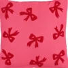 Mica Decorations sierkussen Bow roze 45 x 45 cm