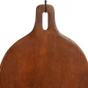 Mica Decorations snijplank Duko bruin 35 x 28 x 1 cm