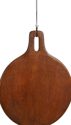 Mica Decorations snijplank Duko bruin 35 x 28 x 1 cm