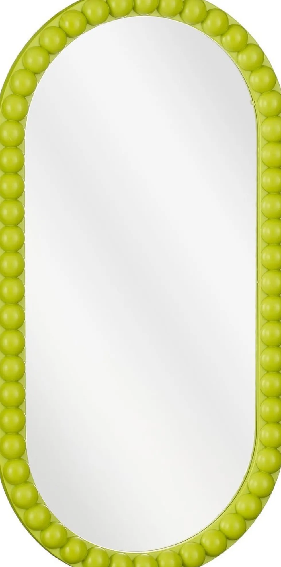 Mica Decorations spiegel Jax groen 49,5 x 25 x 2 cm