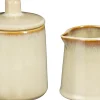 Mica Decorations suiker en melkstel Racco beige D 7,5 H 11 cm