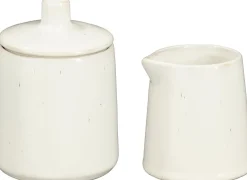 Mica Decorations suiker en melkstel Racco wit D 7,5 H 11 cm