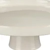 Mica Decorations taartplateau Racco wit D 28 H 11 cm