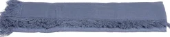 Mica Decorations tafelloper Villia blauw 180 x 45 cm