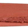 Mica Decorations tafelloper Villia bruin 180 x 45 cm
