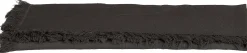 Mica Decorations tafelloper Villia grijs 180 x 45 cm