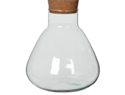 Mica Decorations voorraadpot Emily transparant D 22,5 H 24,5 cm