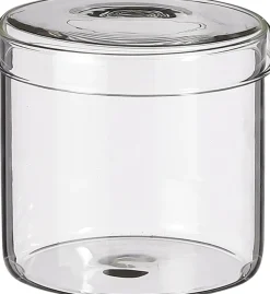 Mica Decorations voorraadpot Cannes transparant D 12 H 12 cm