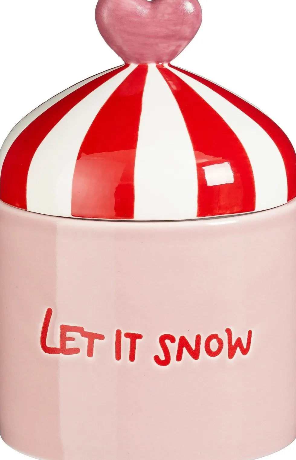 Mica Decorations voorraadpot Anna roze D 14 H 20,5 cm