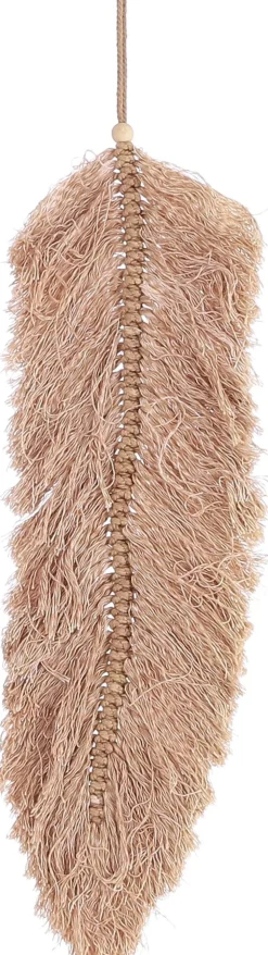 Mica Decorations wandhanger Veer bruin 10 x 45 cm