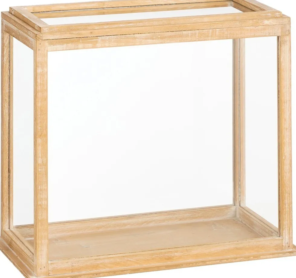 Mica Decorations wandkast bruin 43 x 23 x 32 cm