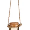 Mica Decorations wespenvanger geel D 13 H 17 cm