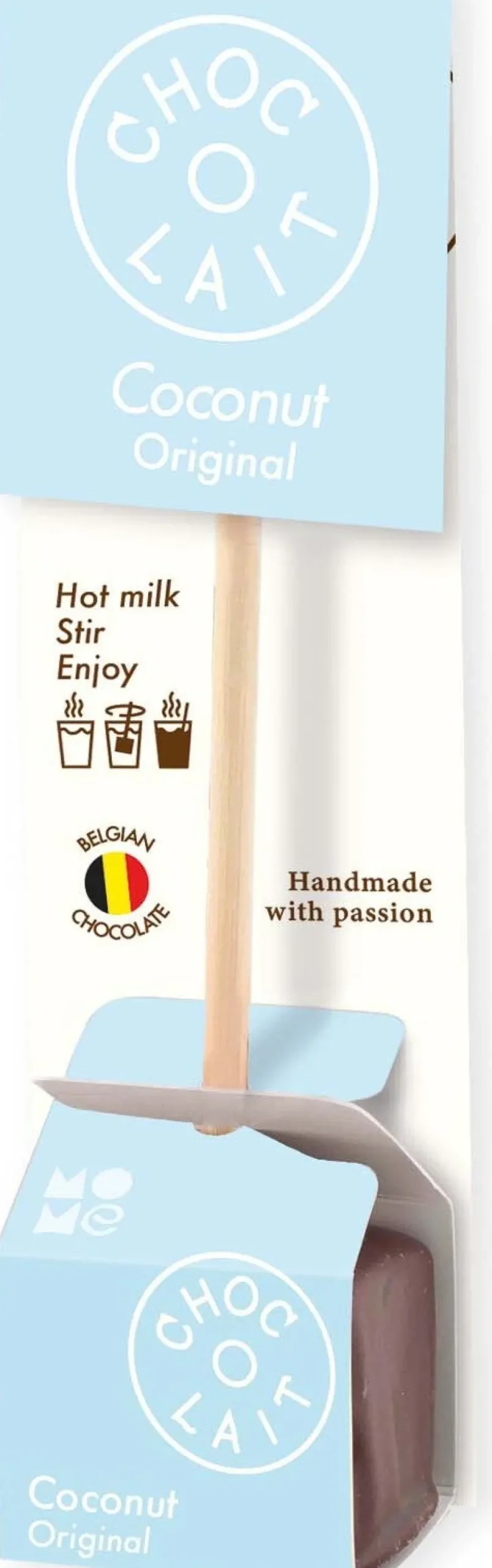 MoMe chocolade stick kokos 33 gr
