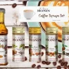 Monin koffieset miniatuur 5 x 50 ml