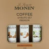 Monin koffiesiroop set 3 x 50 ml