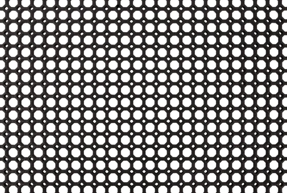 Multy Home buitenmat Honey Comb zwart 120 x 80 cm