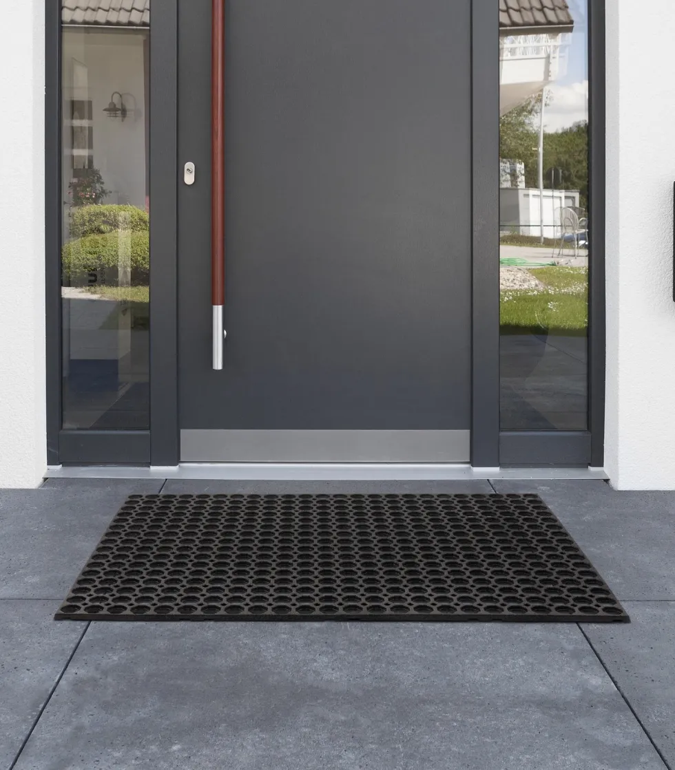 Multy Home buitenmat Honey Comb zwart 120 x 80 cm