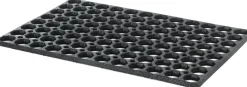 Multy Home buitenmat Honey Comb zwart 60 x 40 cm