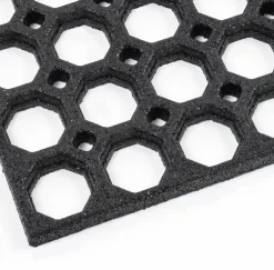 Multy Home buitenmat Honey Comb zwart 60 x 40 cm