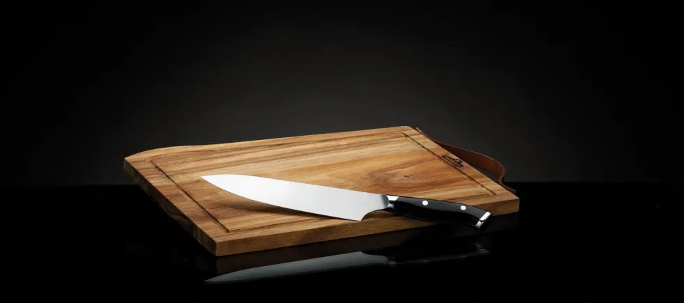 Napoleon president limited edition snijplank met chef mes
