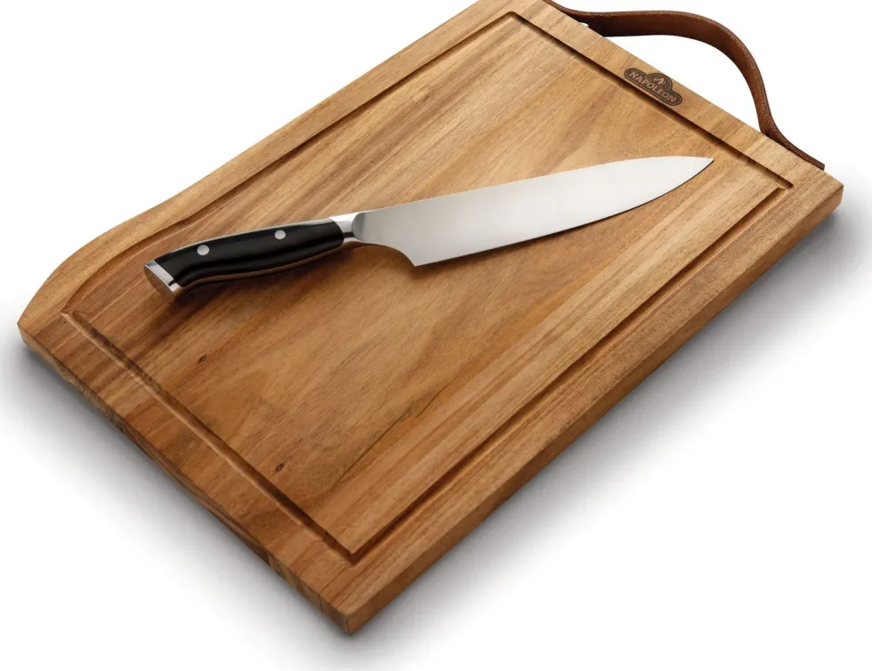 Napoleon president limited edition snijplank met chef mes