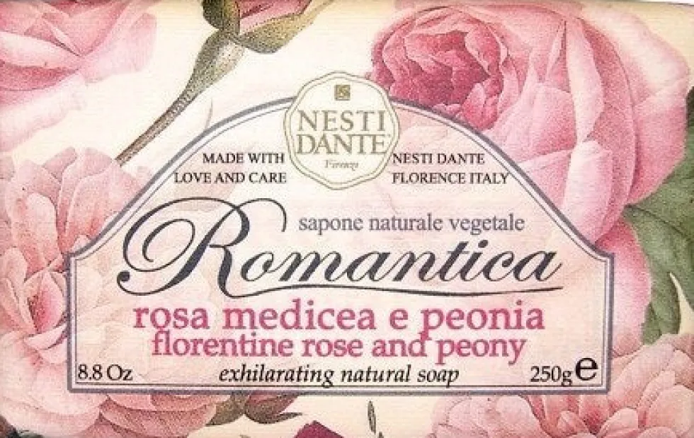 Nesti Dante handzeep Romantica Florentine Rose and Peony