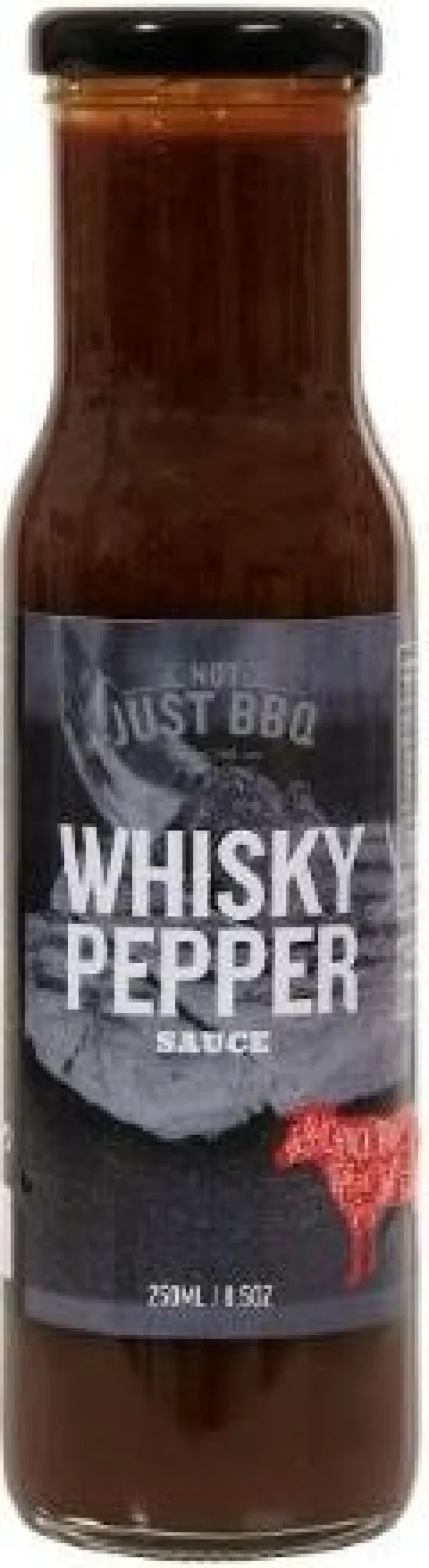 Not Just BBQ barbequesaus wisky pepper 250 ml